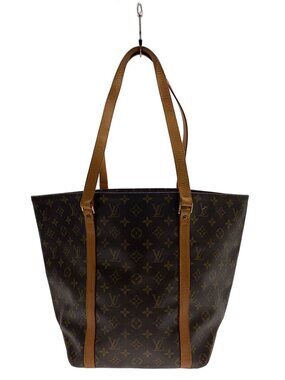 Louis Vuitton Sac Shopping Monogram Canvas Over Brown
